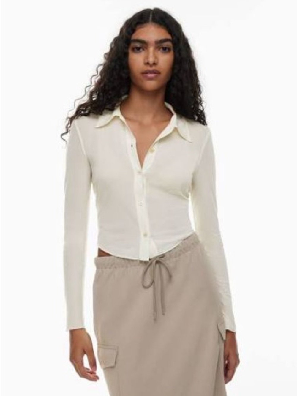Wilfred Terracotta Pose Waist Long Sleeve